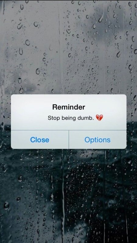 Обои на телефон напоминание