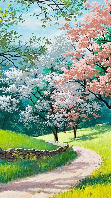 Фон на весеннюю тему