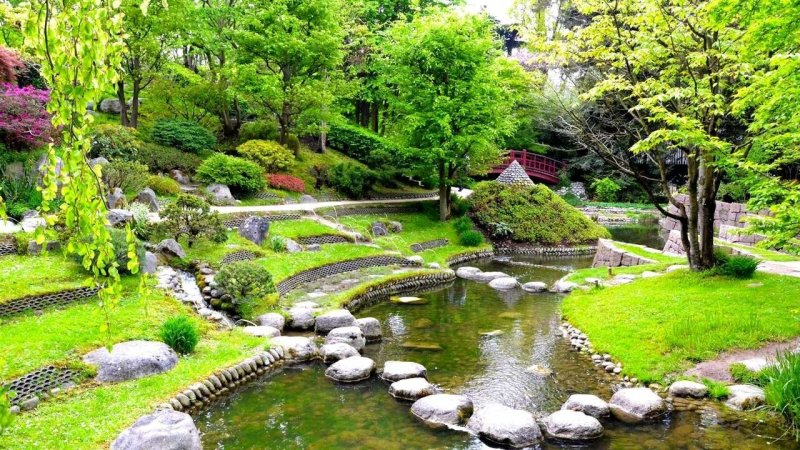 Франция. Париж. Сад Альбер-Кан.