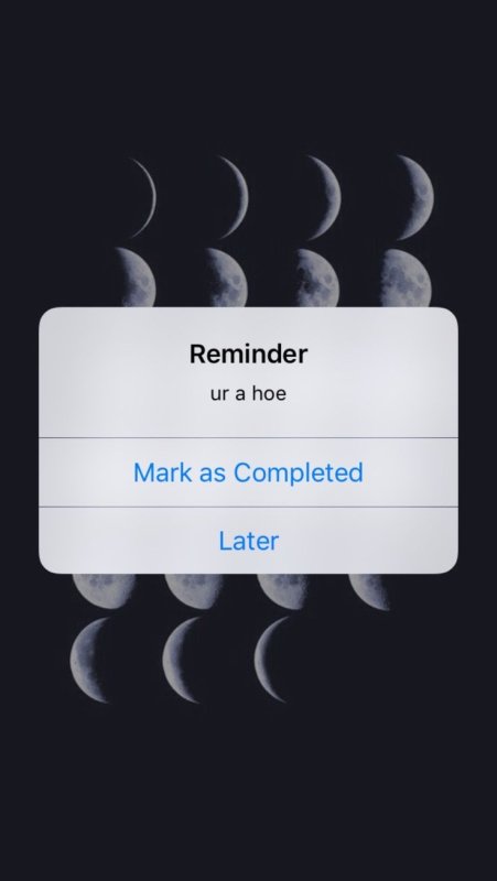 Обои на телефон напоминание