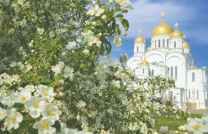 Дивеево весной ранней