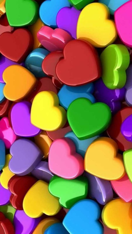 Яркое сердечко