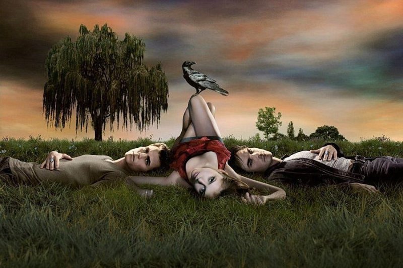 Дневники вампира 1 сезон обложка