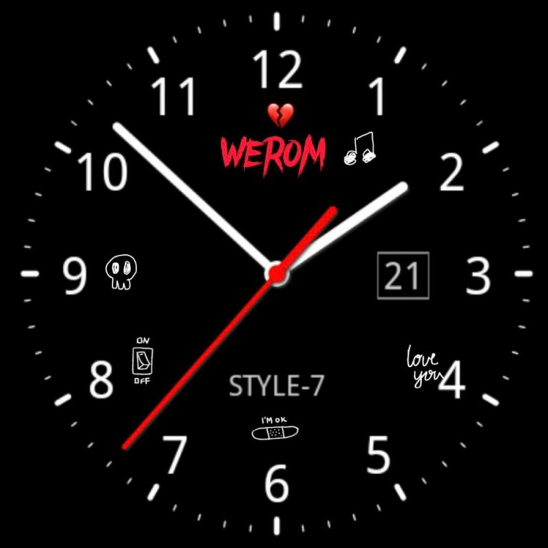 Аналоговые часы