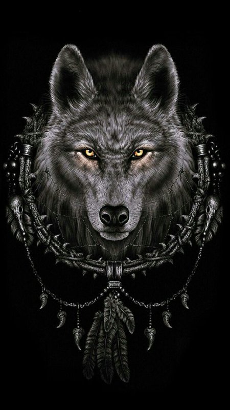 Волк на заставку