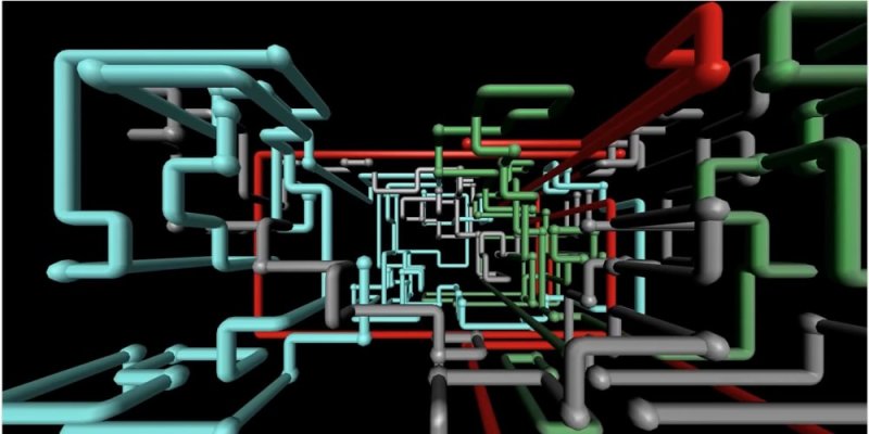 Screensaver трубы