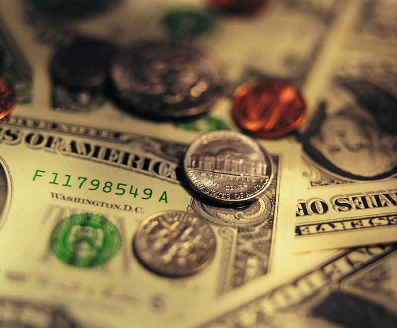 Обои деньги