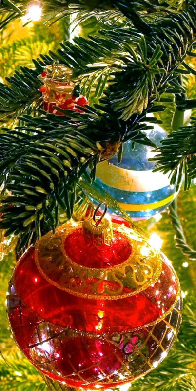 Новогодние заставки на телефон