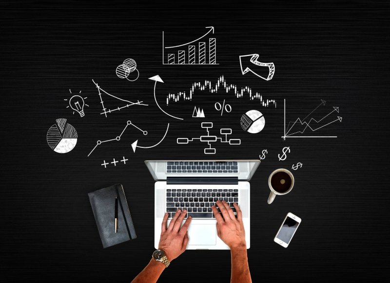 Интернет маркетинг фон