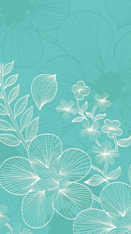 Бирюзовые обои