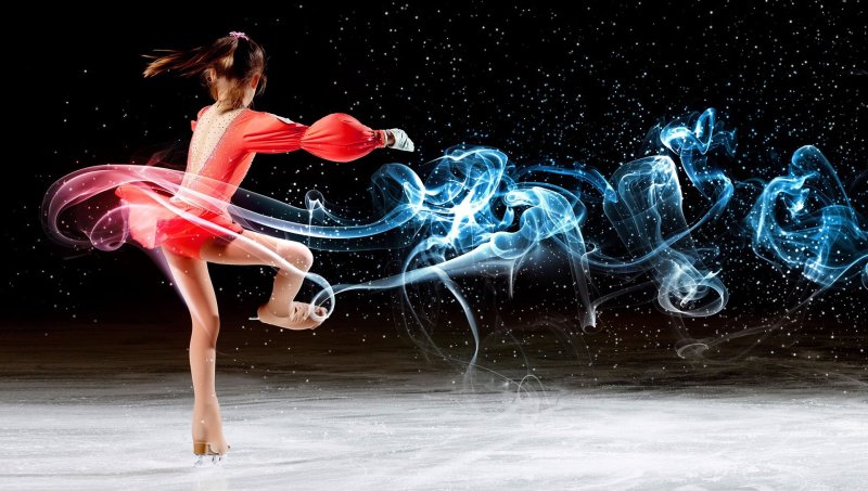 Фигурное катание фон