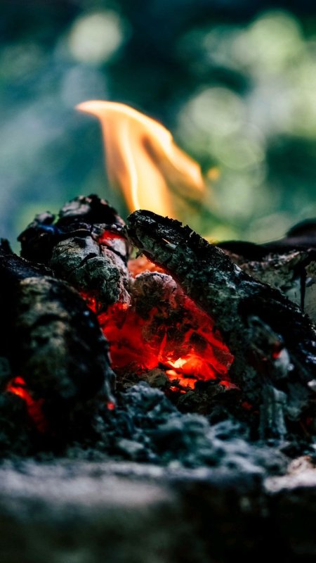 Угли костра