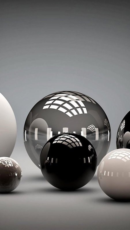 Обои шары