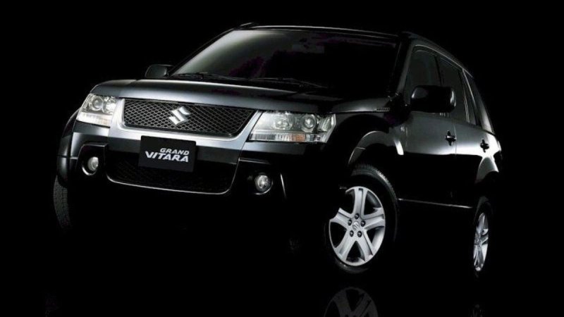 Suzuki Grand Vitara 2008 черная