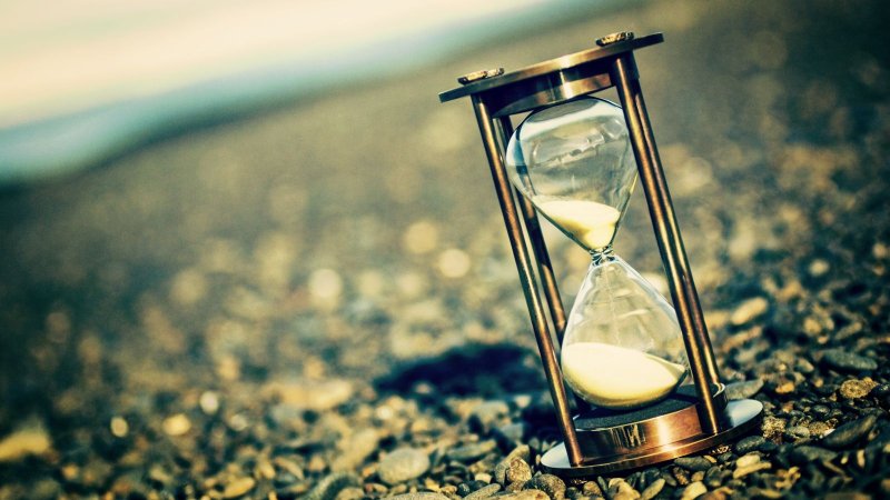 Время песочные часы