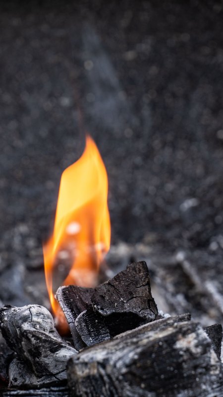 Погасший костер