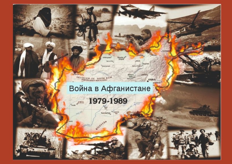 Афганская война 1979-1989 плакат