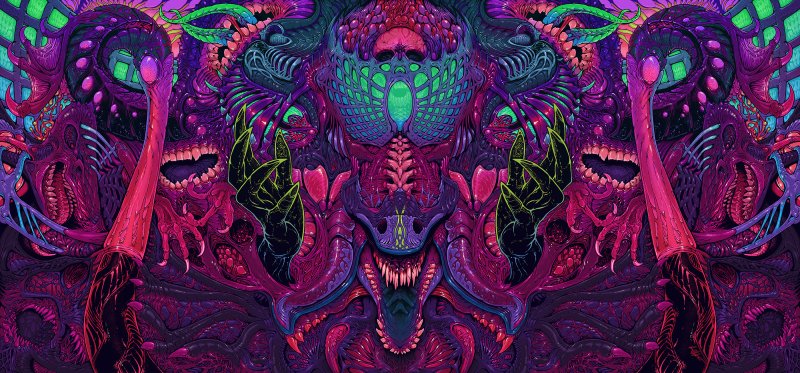 Психоделическая заставка на рабочий стол