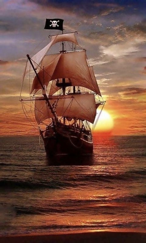 Пиратский корабль