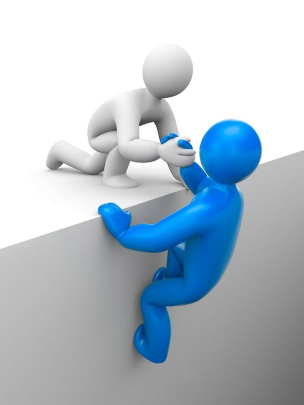 Поддержка человечки