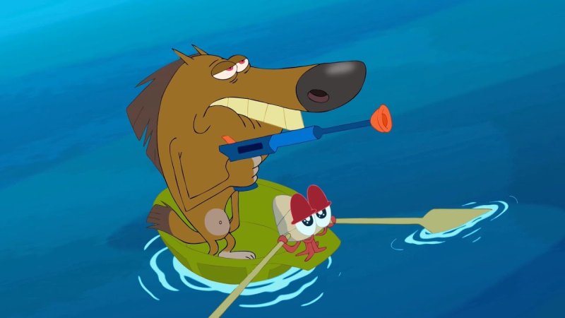 Мультфильм зиг и Шарко