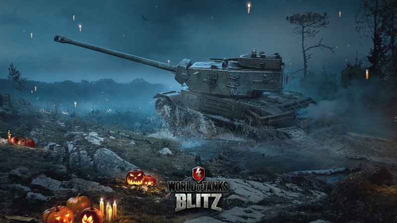 "world of tanks blitz хэллоуин"
