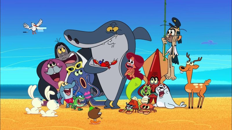 Зиг и Шарко герои мультика