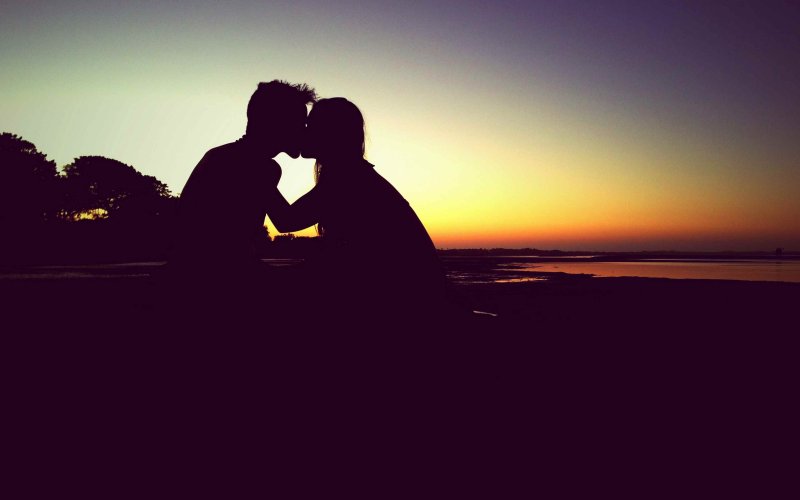 Нежный закат