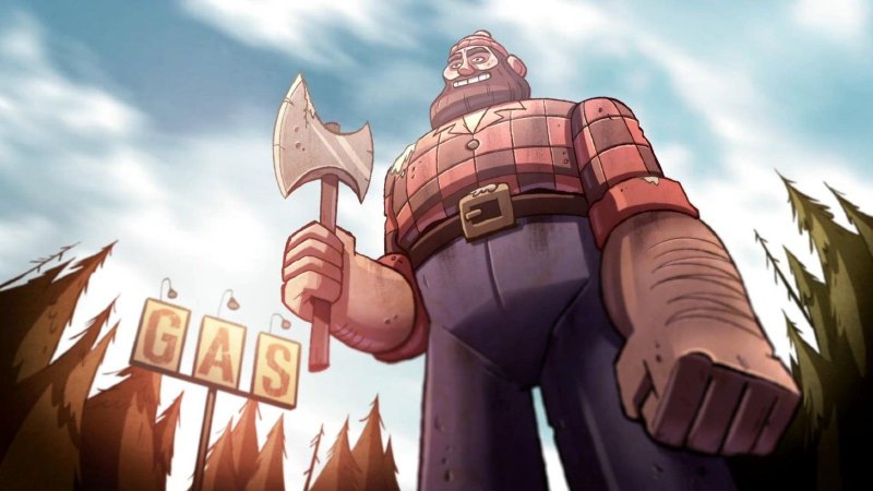 Поль Баньян Гравити Фолз