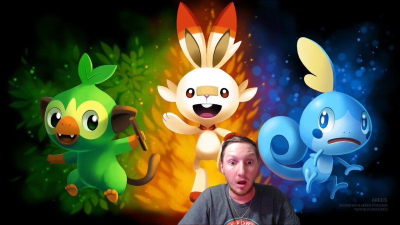 Sword Pokemon стартовики