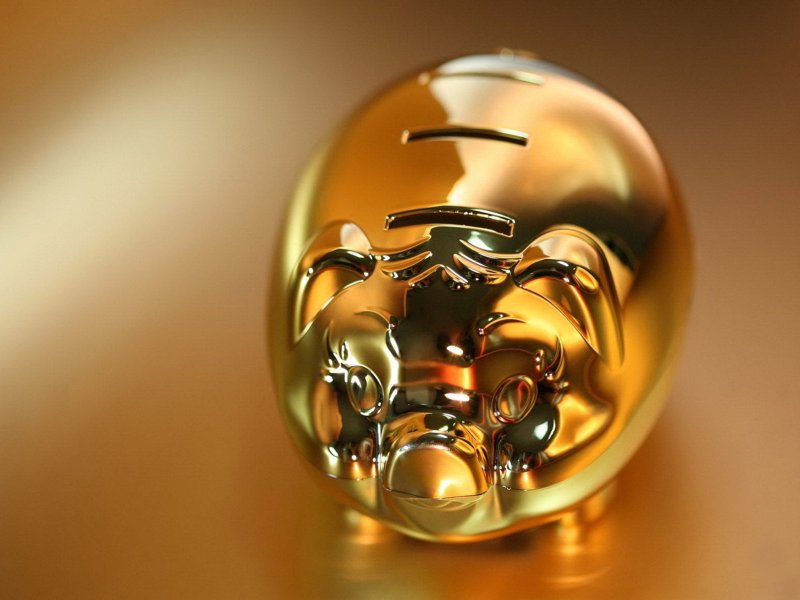 Обои золото