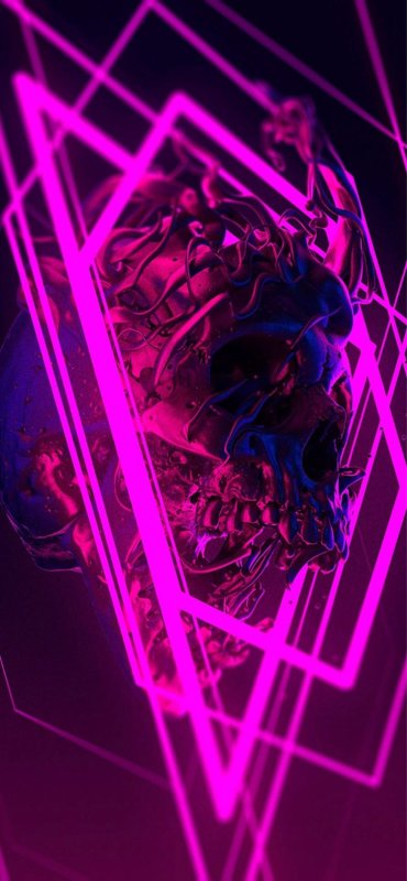 Неоновый фиолетовый