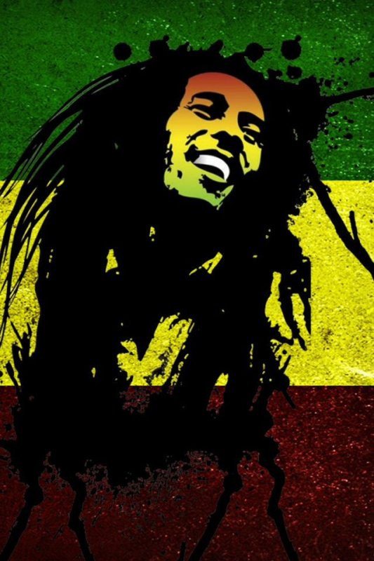 Флаг Ямайки Боб Марли