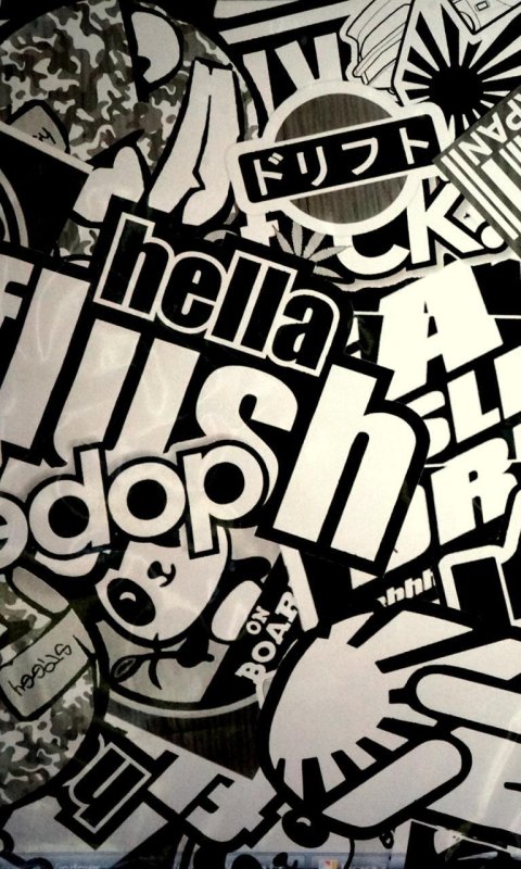 Наклейки на обои