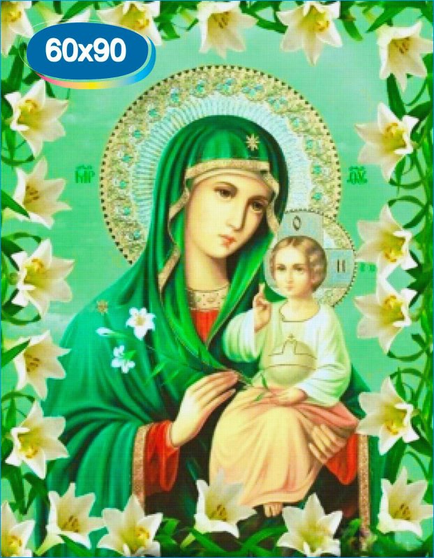 Неувядаемый цвет икона Божией матери