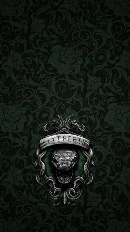 Обои из Гарри Поттера Слизерин