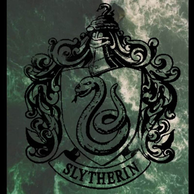 Герб Слизерина Эстетика