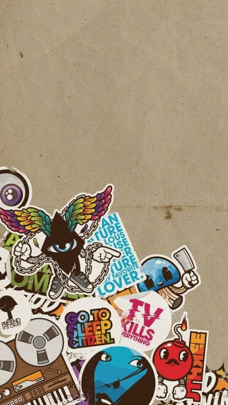 Стикеры обои на айфон