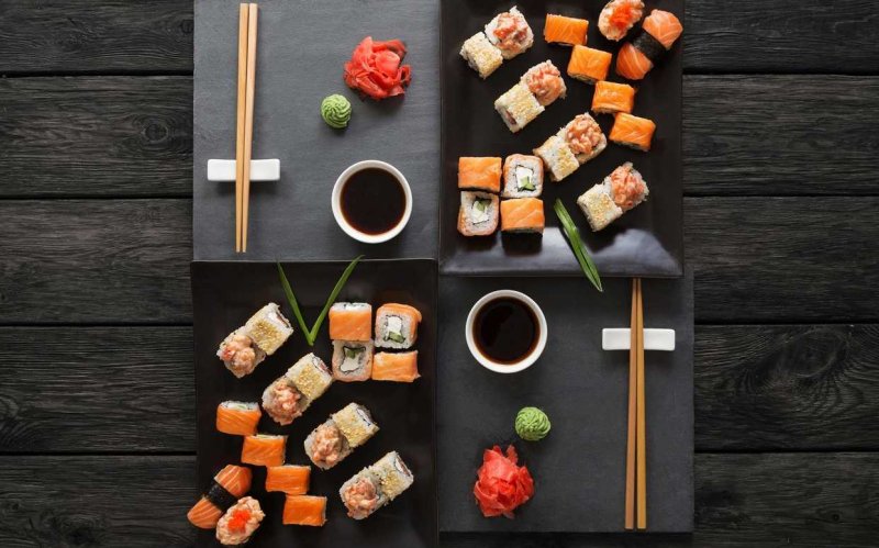 Красивые роллы