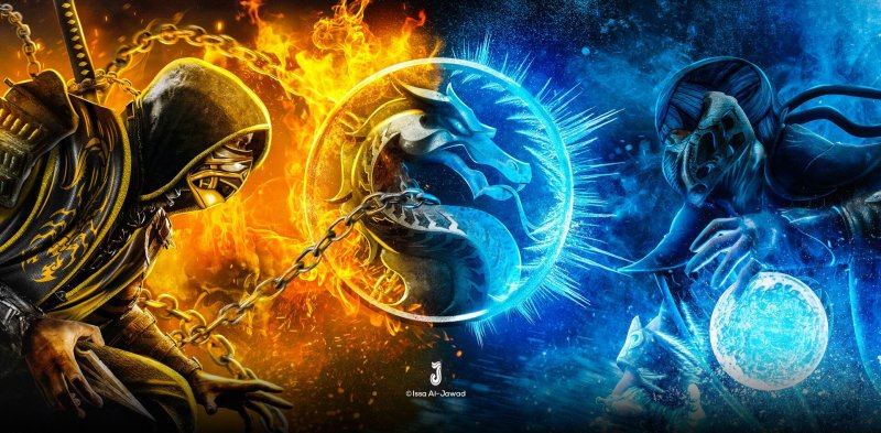 Mortal Kombat 2021 Subzero vs Scorpion