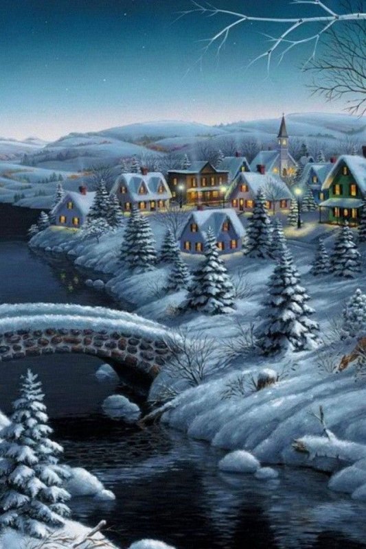 Зимний пейзаж