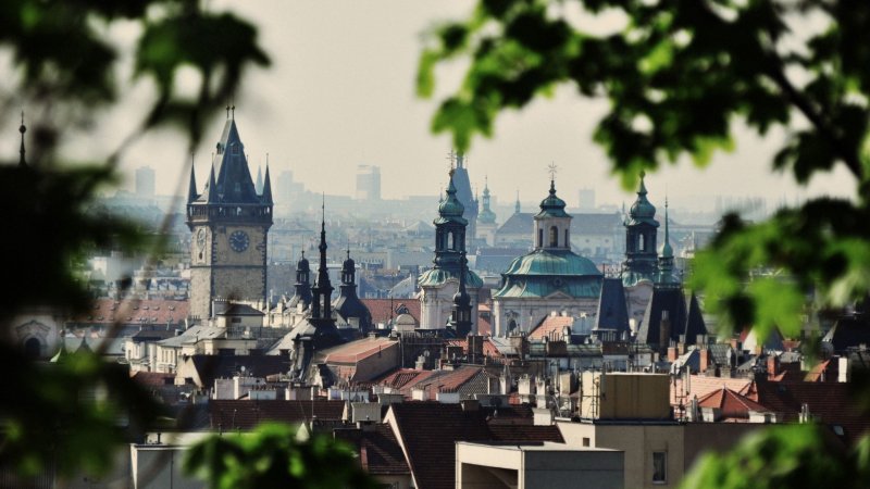 Город Прага Чехия