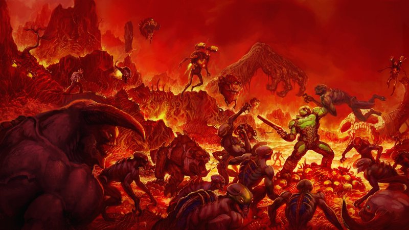 Doom 2016 Art