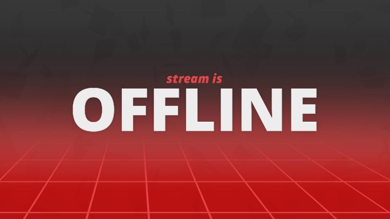 Стрим оффлайн для Твича