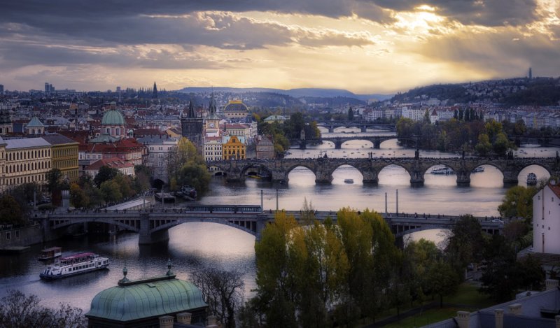 Манесов мост в Праге