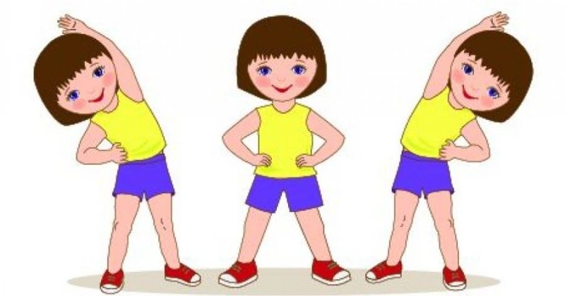 Наклоны дети