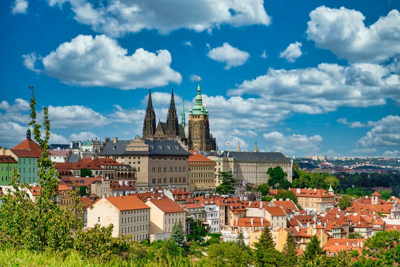 Чехия город Прага 2021