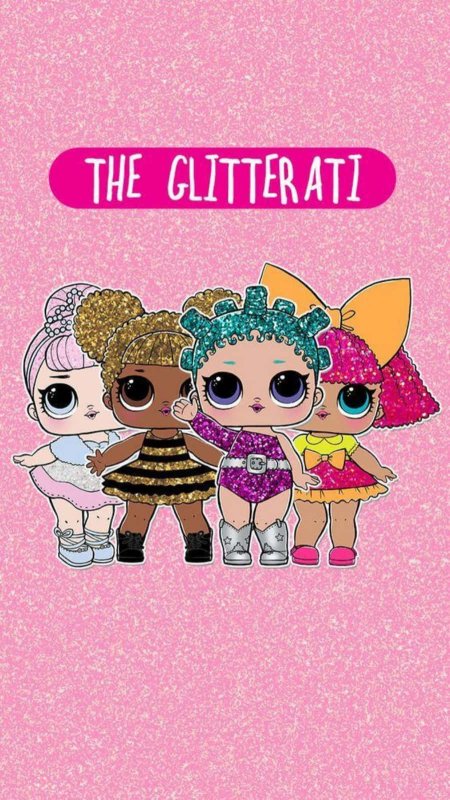 Куклы ЛОЛ фон