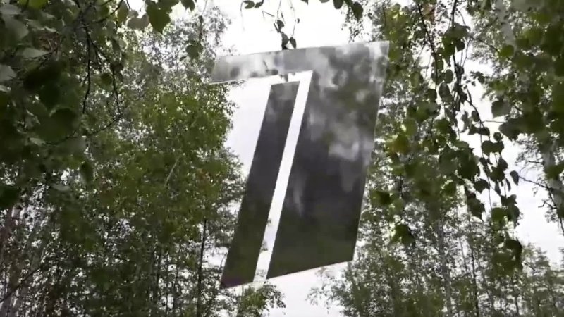 Зеркальная заставка ОРТ