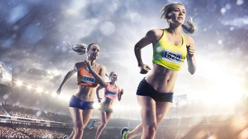 Спортивные девушки